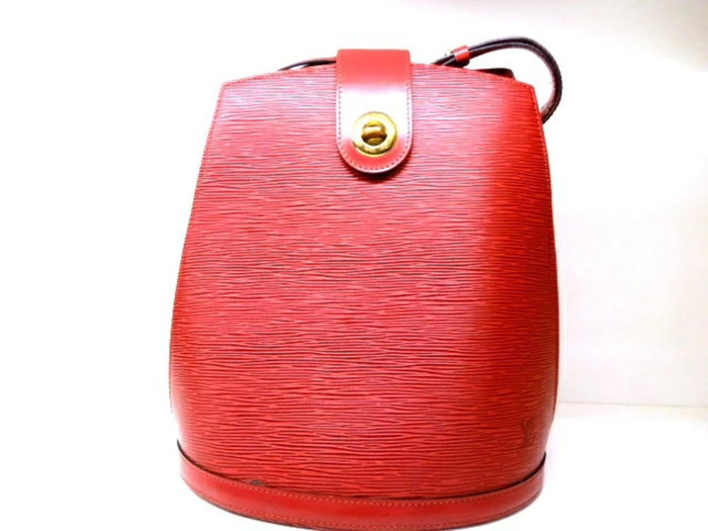 LOUIS VUITTON Cluny Shoulder Bag Epi Leather